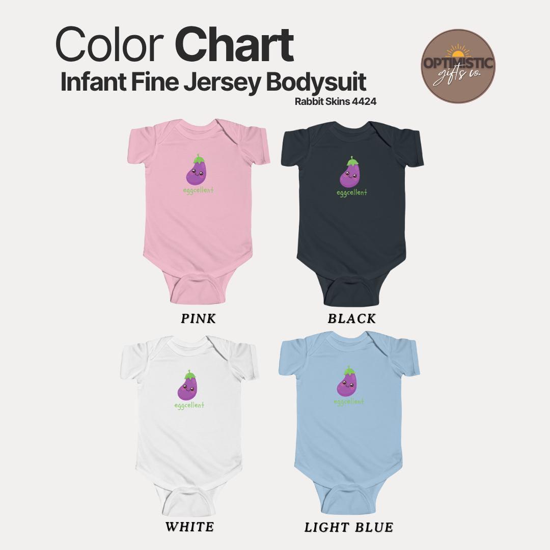 Eggcellent Infant Fine Jersey Bodysuit Cute Infant Outfit Funny Baby Clothes Gift for New Parents Shower Gift Baby Shower Outfit Baby Onesie