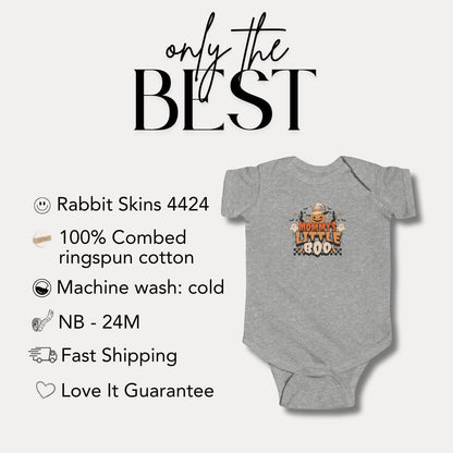 Mommy's Little Boo Halloween Infant Fine Jersey Bodysuit Fall Baby Outfit Baby Shower Gift Infant Outfit Newborn Clothing Birthday Outfit